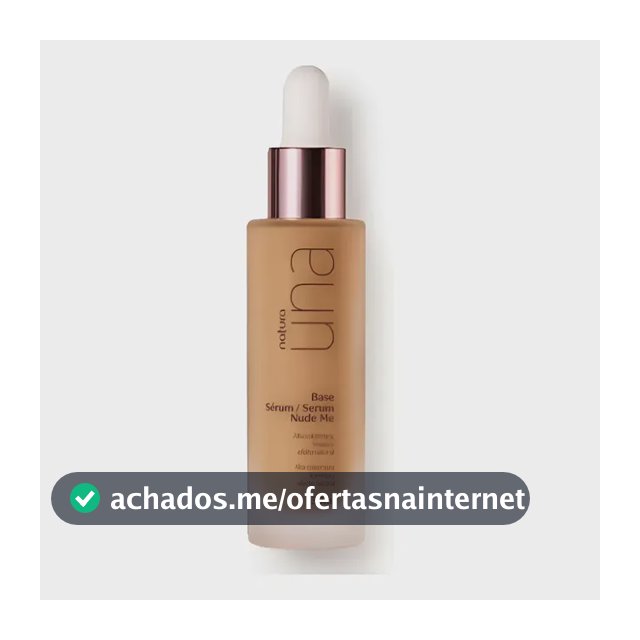 Base Sérum Nude Me Natura Una 30ml