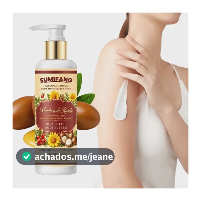 Creme Hidratante Corporal Manteiga De Karité 100ml Amêndoas