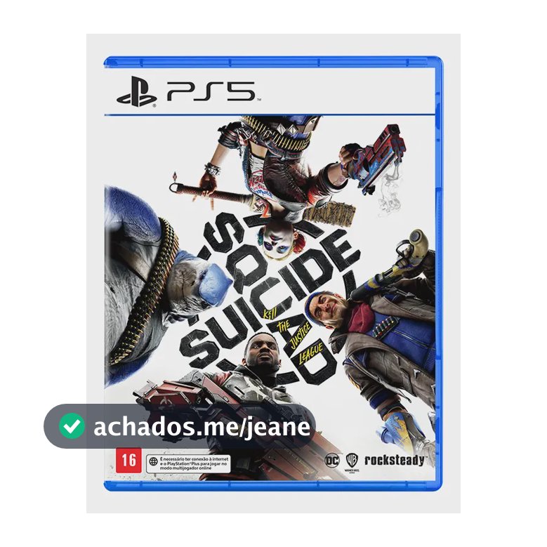 Jogo Suicide Squad Mate Liga Da Justiça Ps5 Fisica