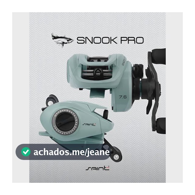 Carretilha Saint Snook Pro 2025 120g 7.6:1 Direita