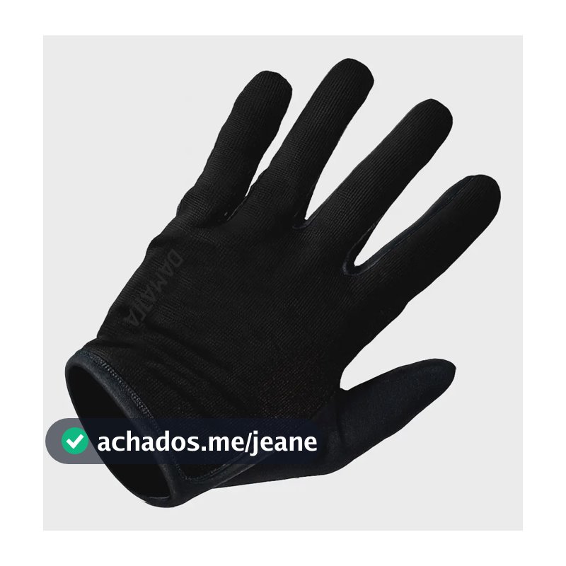 Luvas Bike Touch Screen Longa Ciclismo - High One Bike Preto G