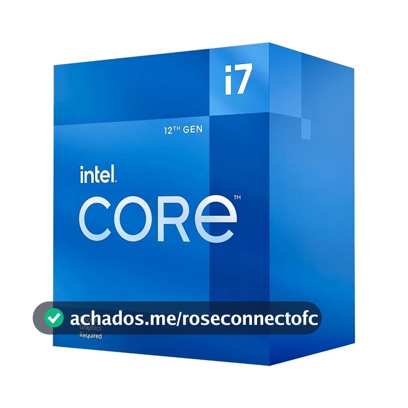 Processador Intel Core I7-12700f Bx8071512700f De 12 Núcleos E 4.9ghz De Frequência