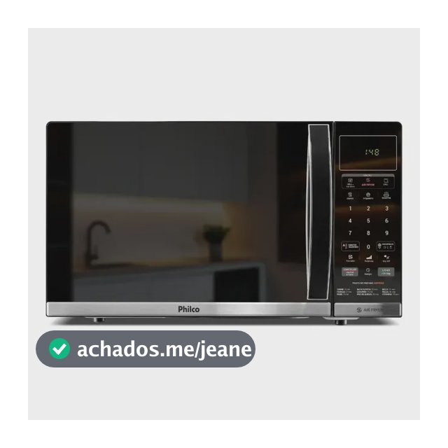 Micro-ondas 4 em 1 Philco 30L Air Fryer Grill PMO38A