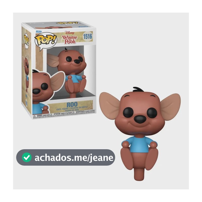 Boneco Funko Pop! Disney O Ursinho Pooh - Guru