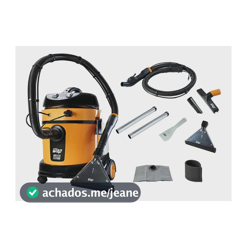 Extratora WAP Home Cleaner 1600W 6 Litros Para Limpeza De Estofados E Tapetes 127V