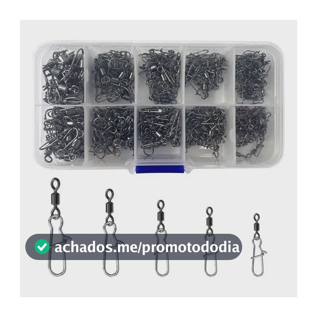 Kit C/210 Snap Destorcedor Com Girador Engate Rápido + Caixa