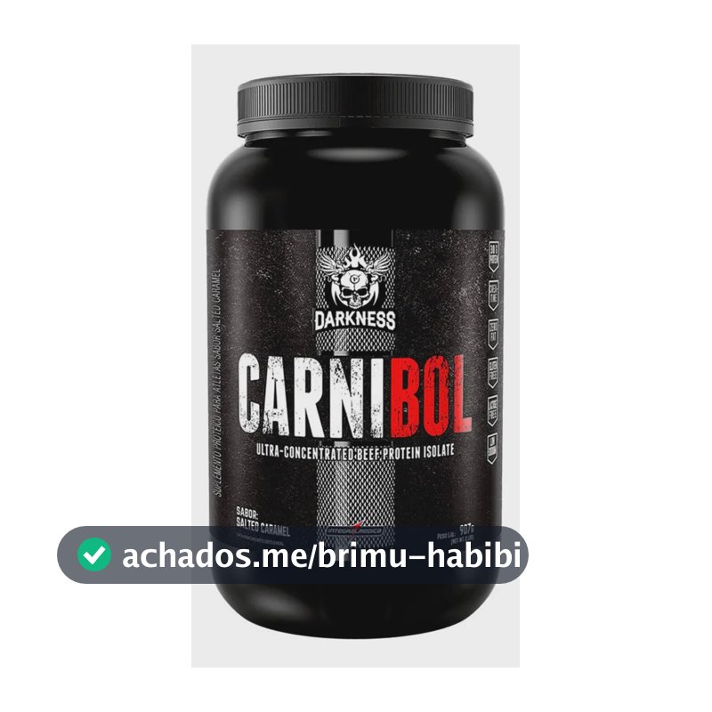Carnibol Darkness 907g Integralmedica Chocolate