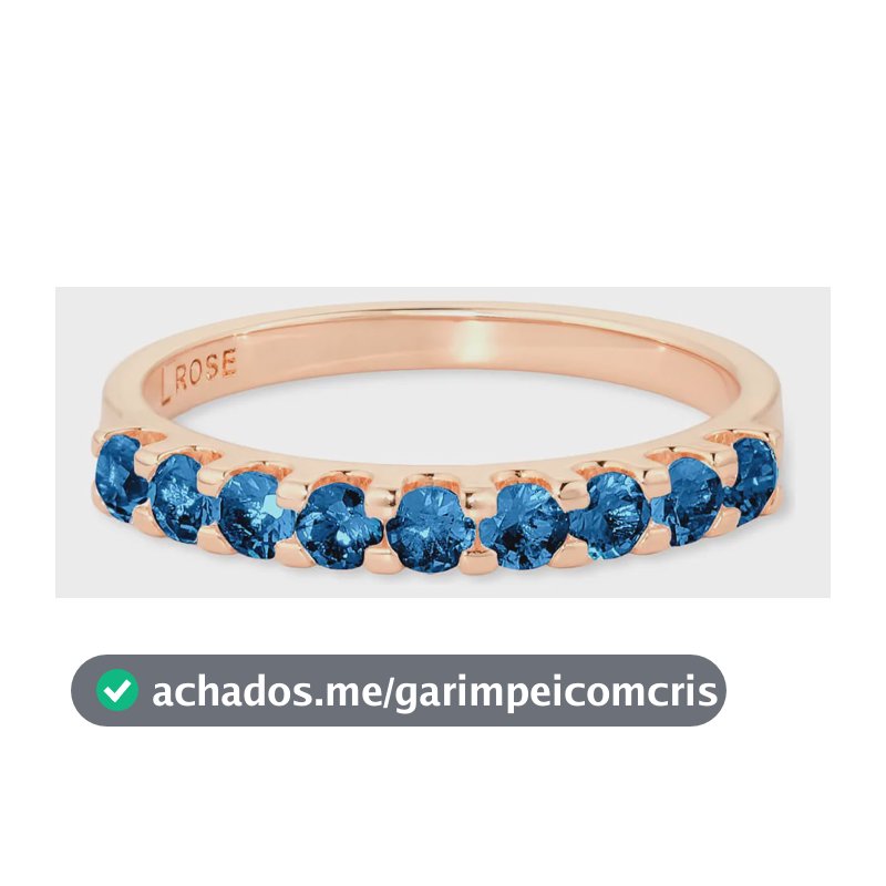 Anel Life Intense Em Liga Rosé Com Banho De Ouro Rosé 18k E  Rose 22