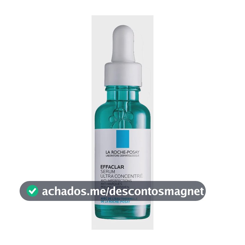 Sérum Ultra Concentrado La Roche Posay Effaclar noite para pele grasa de 30mL 30g 30 màs anos