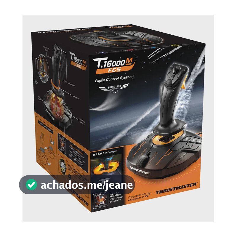Joystick Thrustmaster T16000m Fcs Preto