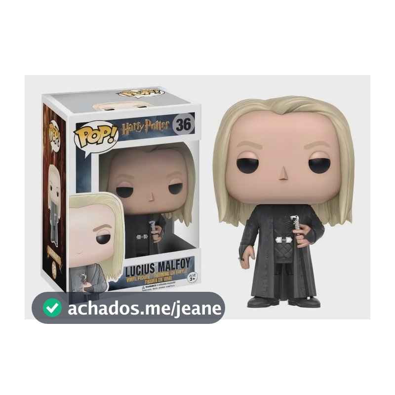 Figura de acción Lucius Malfoy 11557 de Funko Pop! Movies