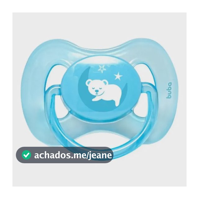 Buba, Chupeta Tamanho 2 Comfort - Ursinho Azul