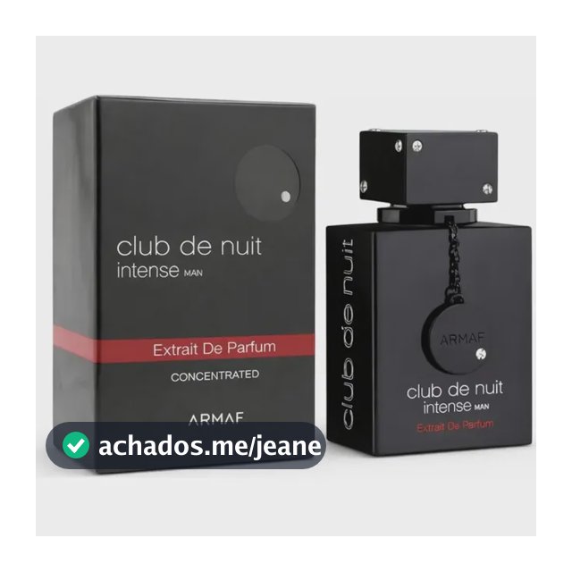 Extrato de perfume Armaf Club de Nuit Intense Masculino 70 mL 2025