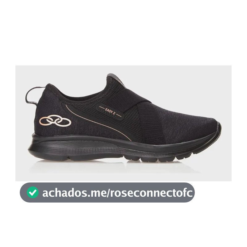 Tênis Feminino Easy 2 Olympikus Preto/dusty Liso 36
