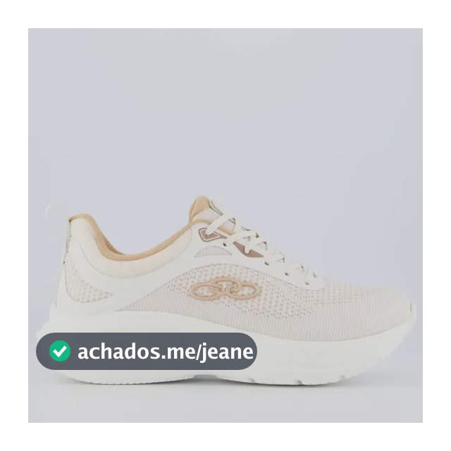 Tênis Olympikus Feminino Vibe Bege