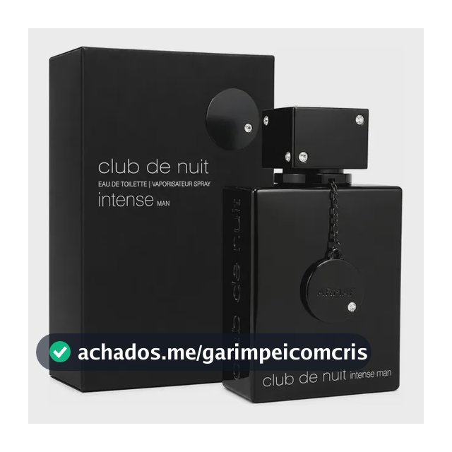Perfume Armaf Club de Nuit Intense Man 105ml Eau de Toilette Masculino Fixação Forte Edt Amadeirado Especiado Cítrico Árabe Importado Original
