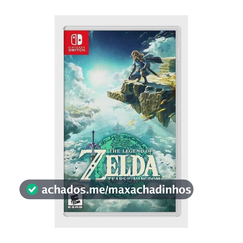 The Legend Of Zelda: Tears Of The Kingdom Edição Padrão (físico)