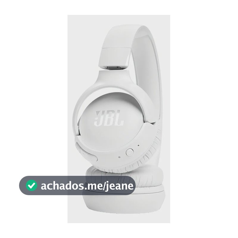 Fone Headphone JBL Tune 520BT Bluetooth Branco