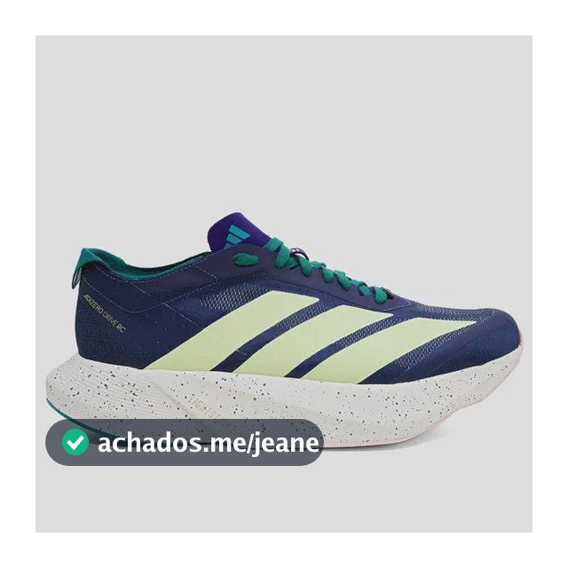 Tênis Masculino Adizero Drive Rc adidas Azul Liso 41 Br