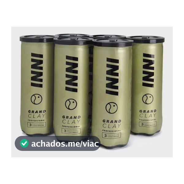 Bolas Tênis Profissional Inni Sports Grand Clay Premium 18 Unid