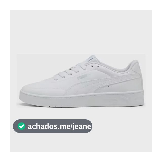 Tênis Masculino Puma Court Classic Clean Bdp