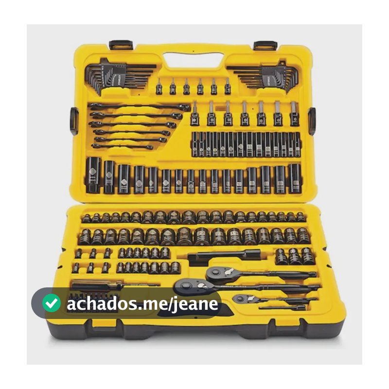 Jogo de Ferramentas Stanley Modelo STMT71662 Torx e Chave de Boca 183 peças