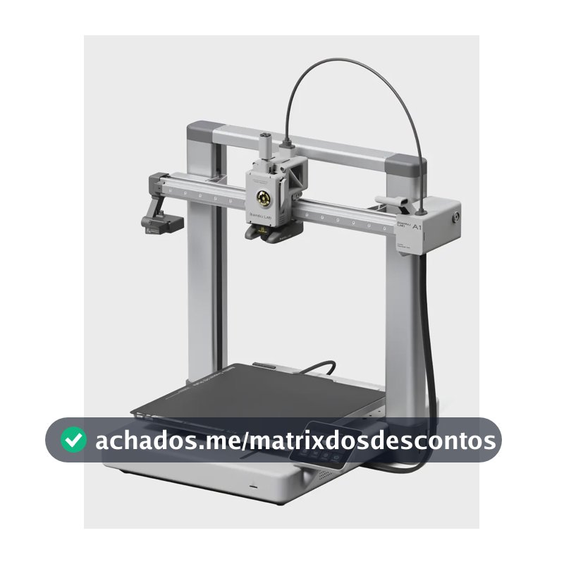 Impressora 3d Bambu Lab A1 127/220v Prateado 127/220v Cinza