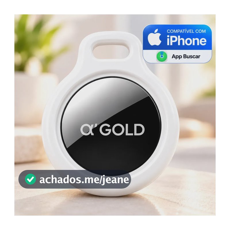 Rastreador Mini Tag Localizador para Pet Mochila Chaves Carteira Objetos Compatível com iPhone Apple Buscar