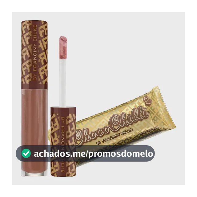 Chocochilli Gloss Fran By Franciny Ehlke Acabamento Brilhant Chocolate
