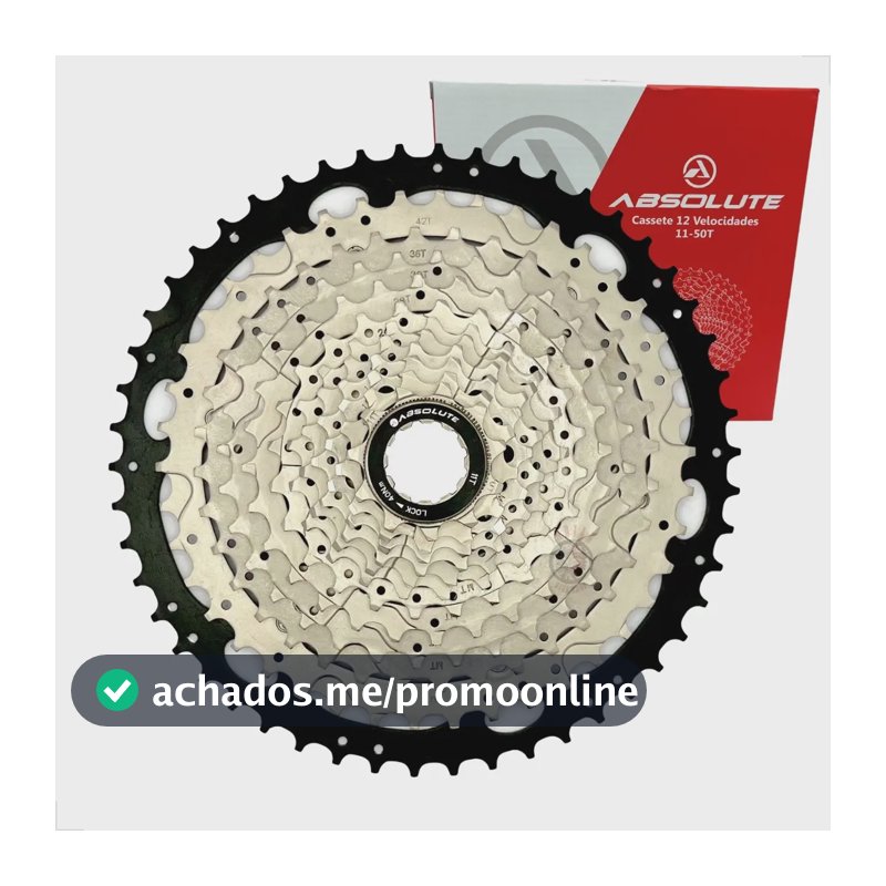 Cassete K7 12v Absolute 11/50 1x12v P/ Freehub 8v/9v/10v Mtb