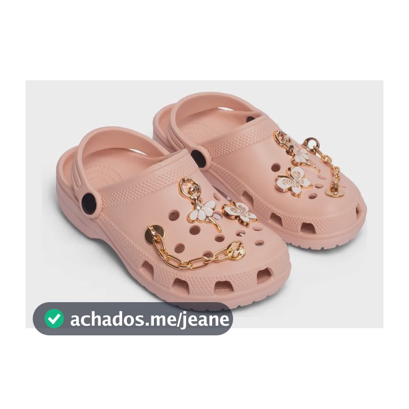 Sandália Infantil Babuche Com Enfeites Luxo Bailarina Rosa 31/32