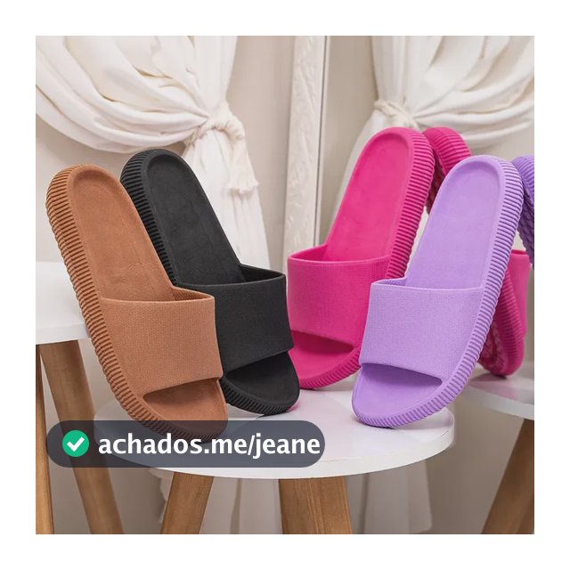 Kit 2 Pares Chinelo Nuvem Slide Flexível Anatômico Unissex