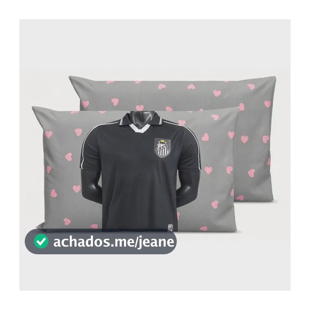 Kit C/2 Fronha 70x50 Bainha Estampado Stsf 180 Fios Coleção