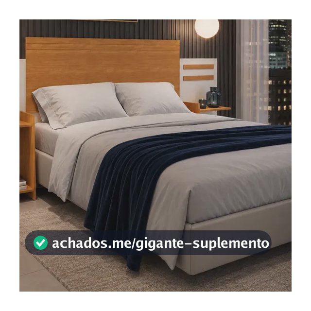 Cabeceira Para Cama Box De Casal Queen Com Criado Até 160cm