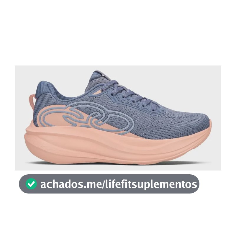 Tênis Olympikus Agora - Leveza Diária E Tecnologia Eleva+ Azul 35 Br