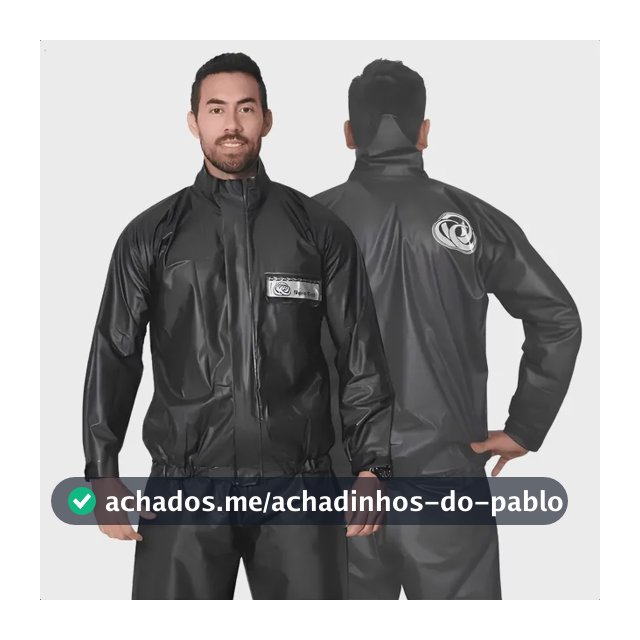 Capa Chuva Motoqueiro Pvc Impermeável Motoboy Emborrachada
