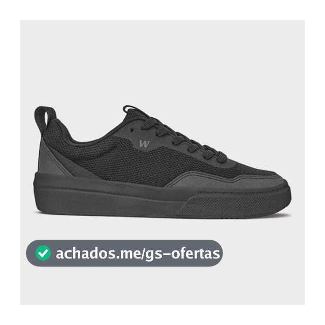 Tênis West Coast Original - Masc/fem - Novas Cores + Nf Preto/preto 38 Br