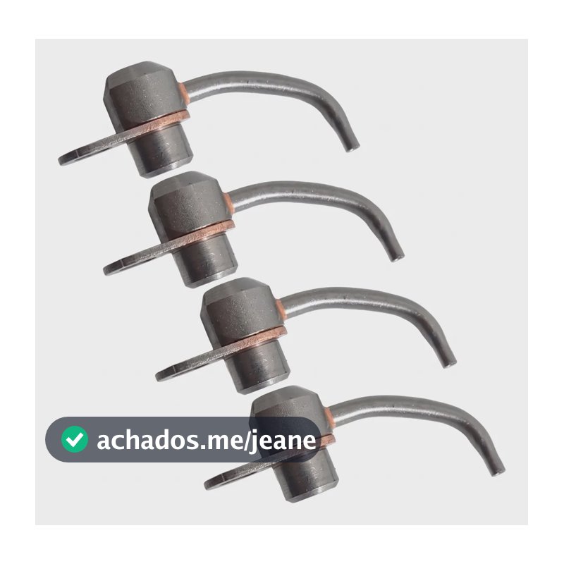 Kit 4 Jet Cooler Injetor De Óleo Motor Tu5 1.6 16v Cárter Peugeot 206 207 208 307 308 Citroën C3 C4 Picasso Aircross Oem 060906 2008 2015 Automático