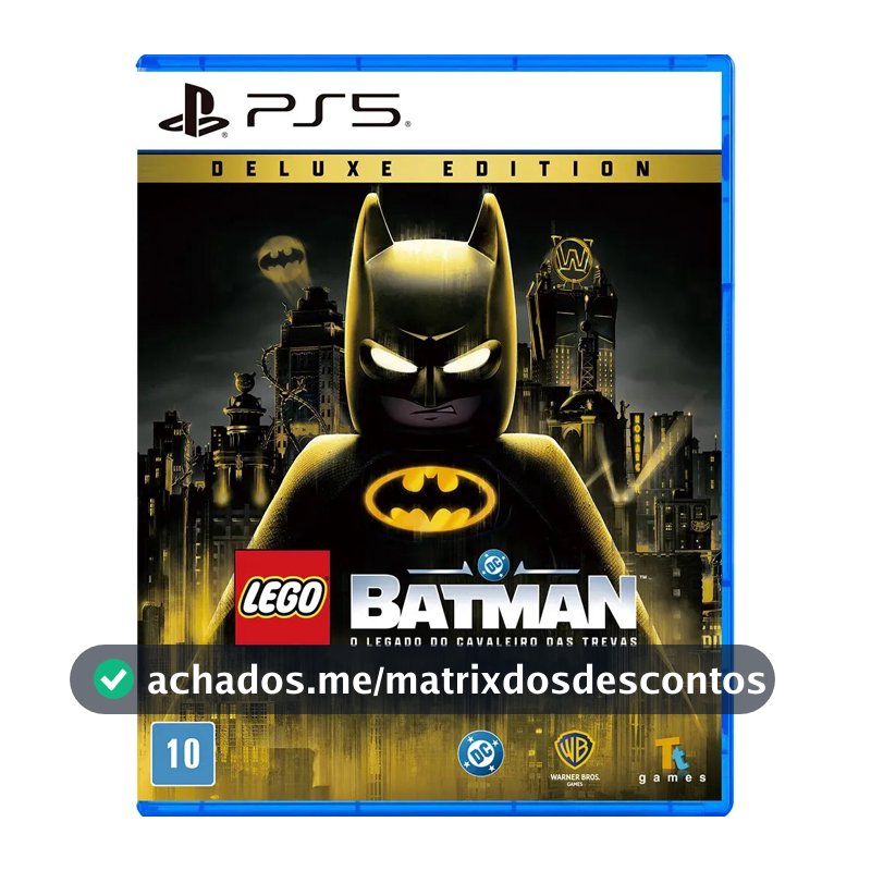 Lego Batman O Legado Cavaleiro Trevas Edição Deluxe Ps5