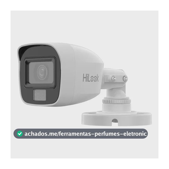 Câmera Bullet Thc-b127-lpc Fixa Luz Dupla 2mp Hikvision