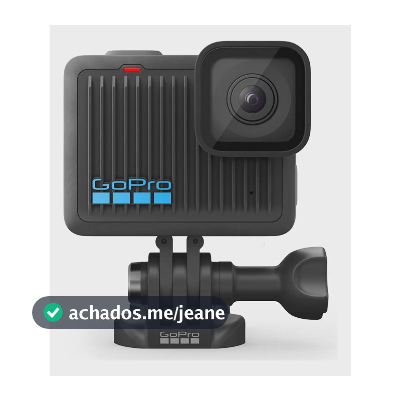 GoPro HERO 4K Câmera de Ação Compacta à Prova d'água Cor Preto