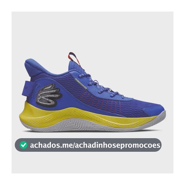 Tênis De Basquete Masculino Under Armour Curry 3z7