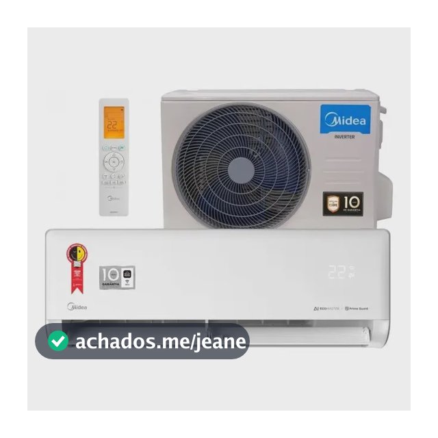 Ar Condicionado Inverter Springer Midea AI Ecomaster 9000 Btus Frio Branco