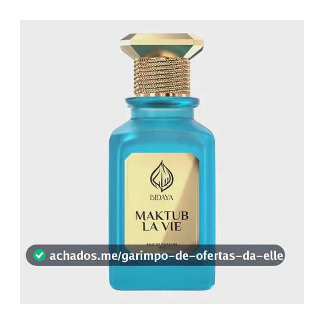 Perfume Árabe Maktub La Vie Bidaya Eau De Parfum 100ml Unisex