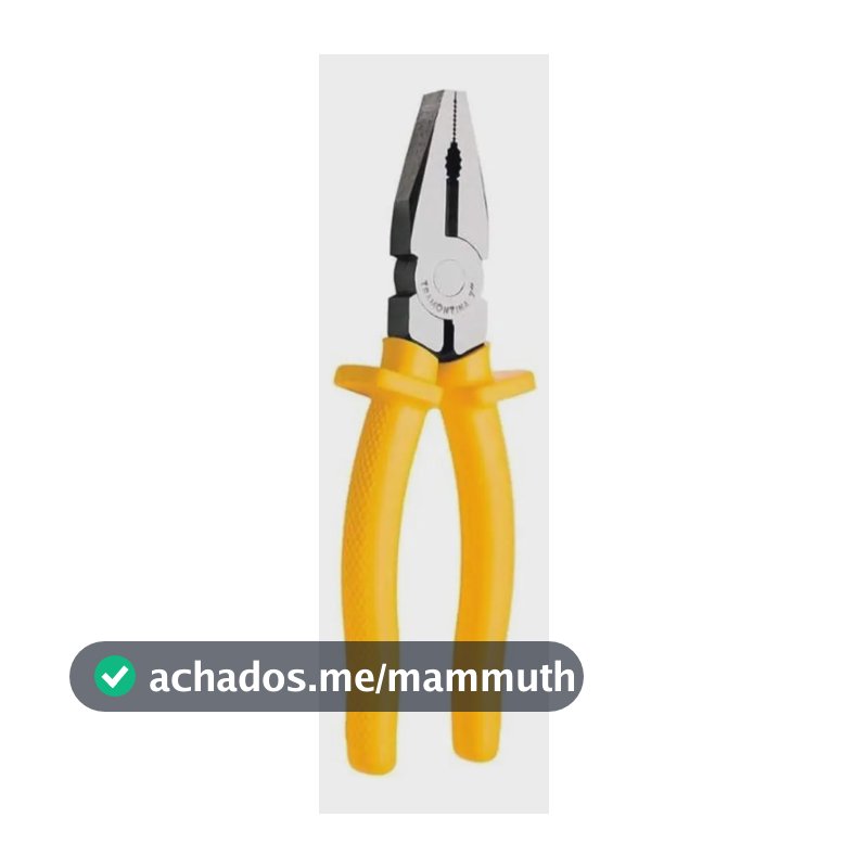 Alicate Universal 8'' Isolado 1000 Volts Tramontina