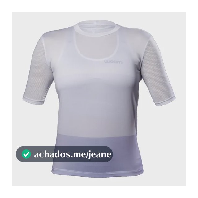 Jersey Supreme Woom Sem Zíper Branco Feminina I