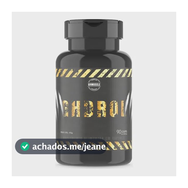 1 Gh Drol - Ghmuscle Sem Sabor
