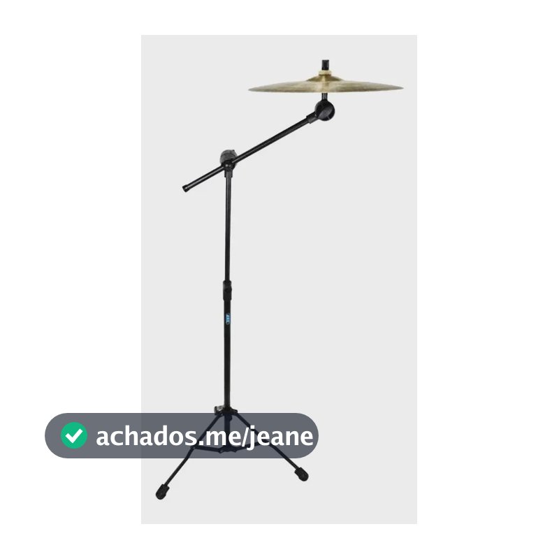 Pedestal Para Prato De Bateria Girafa Suporte Ask B12g