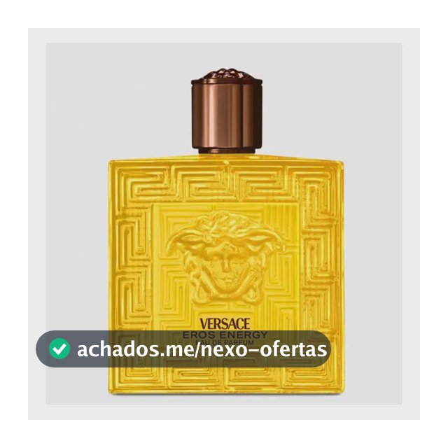 Perfume Versace Eros Energy EDP Masculino 200ml Cítrico Frutado