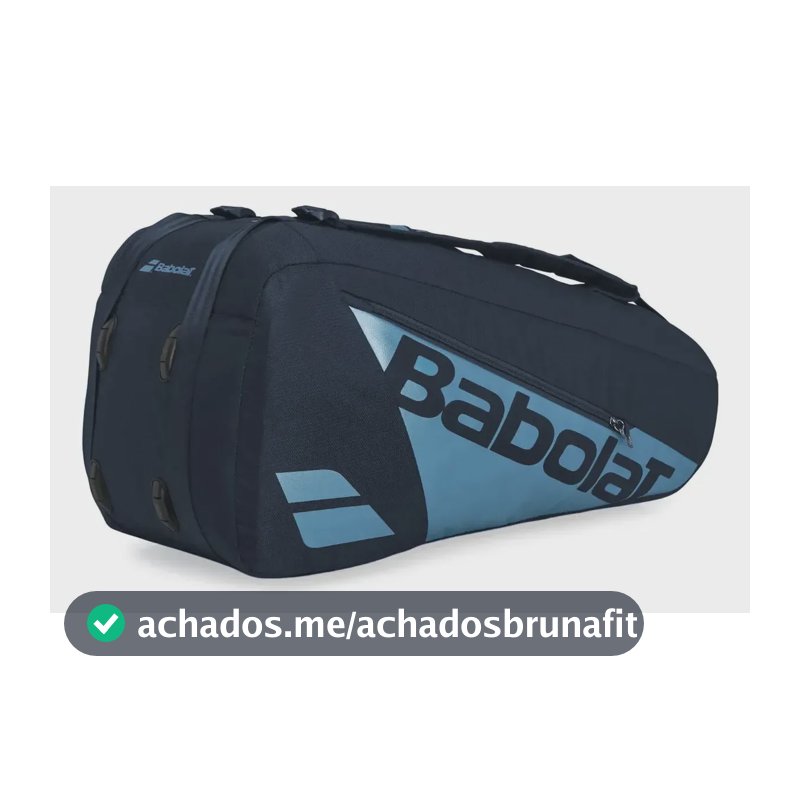 Raqueteira Tênis Babolat Pure Drive X6 Azul 70l